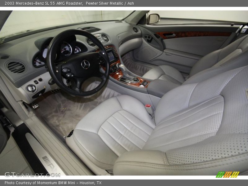 Ash Interior - 2003 SL 55 AMG Roadster 