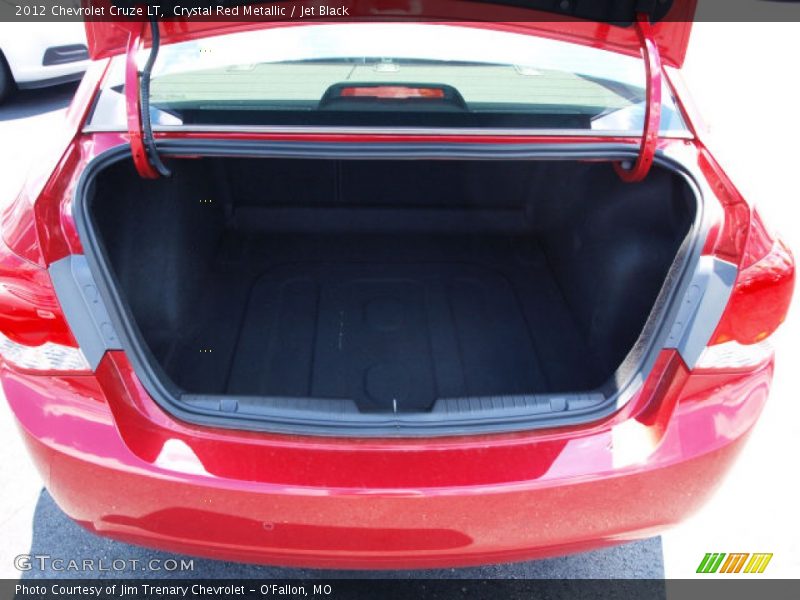 Crystal Red Metallic / Jet Black 2012 Chevrolet Cruze LT