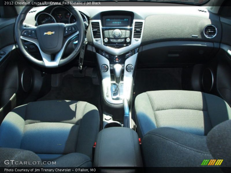 Crystal Red Metallic / Jet Black 2012 Chevrolet Cruze LT