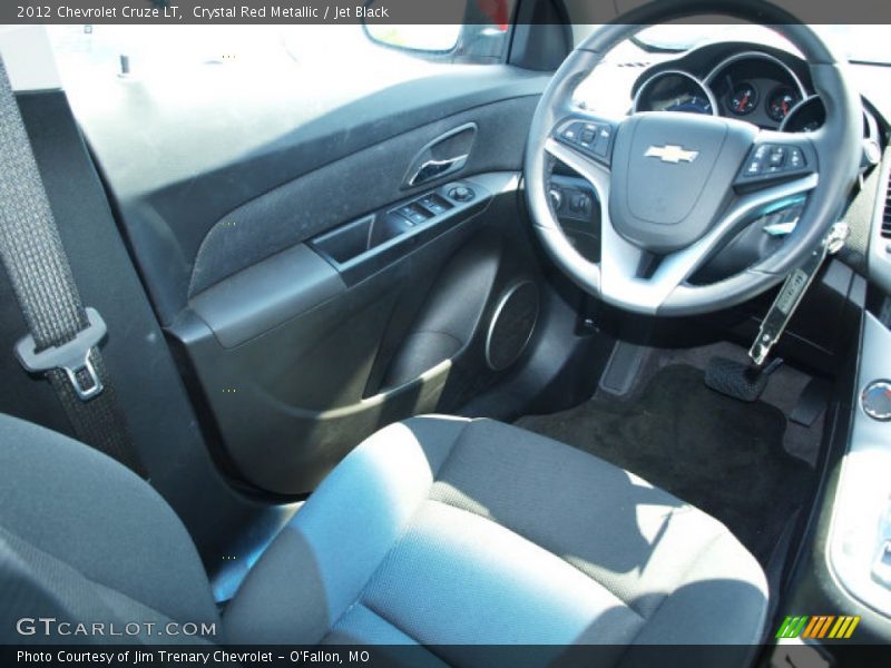 Crystal Red Metallic / Jet Black 2012 Chevrolet Cruze LT