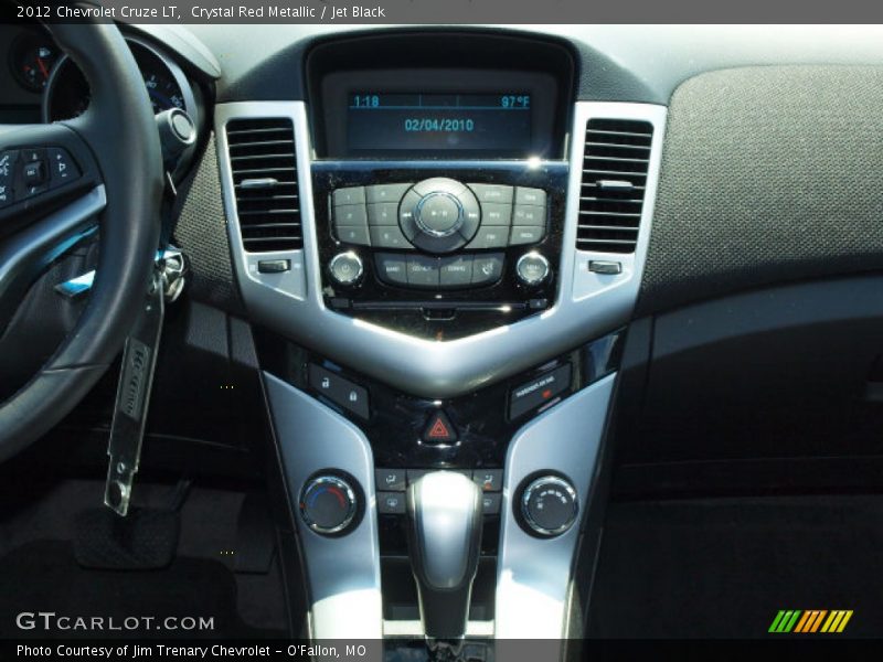 Crystal Red Metallic / Jet Black 2012 Chevrolet Cruze LT