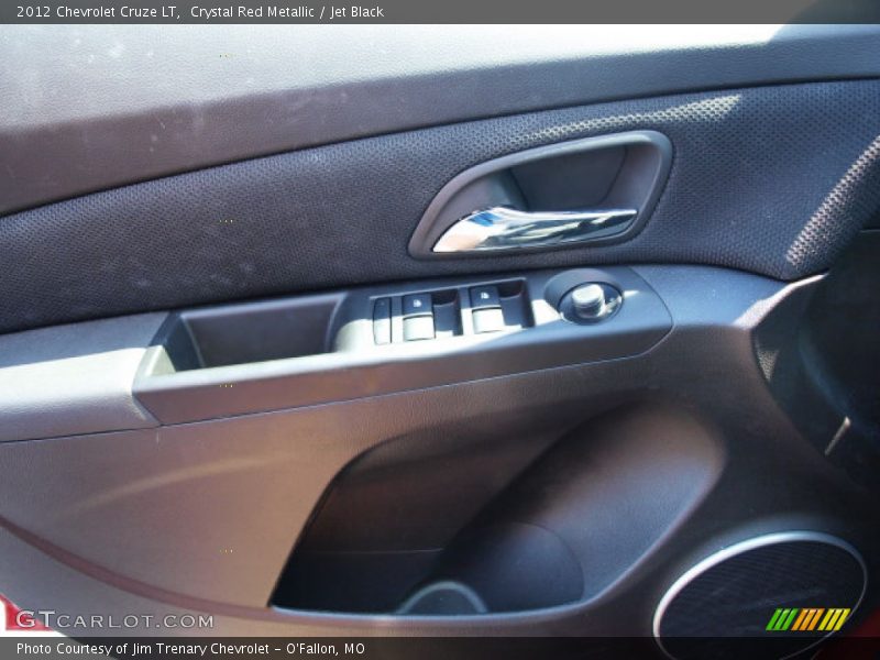 Crystal Red Metallic / Jet Black 2012 Chevrolet Cruze LT