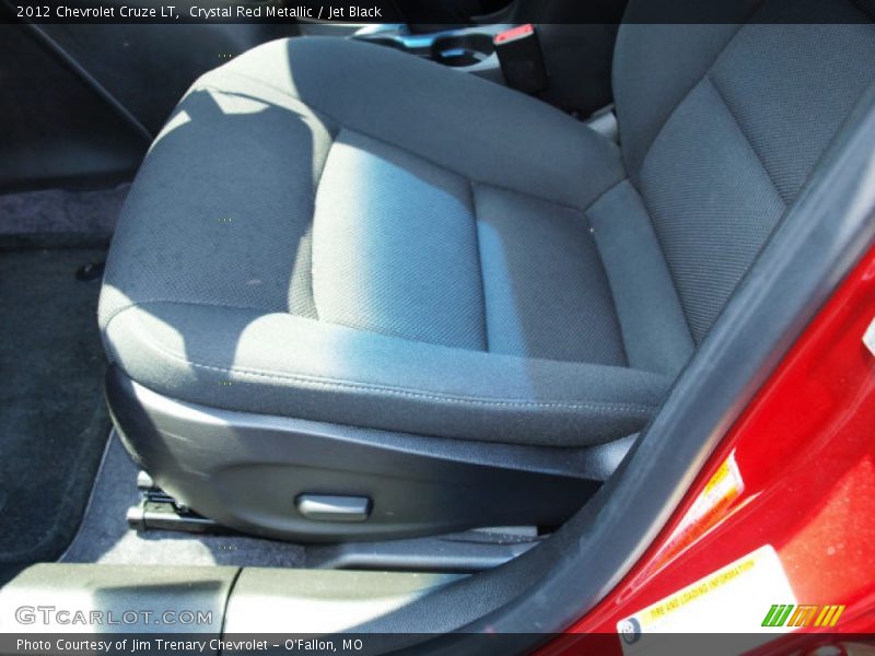 Crystal Red Metallic / Jet Black 2012 Chevrolet Cruze LT