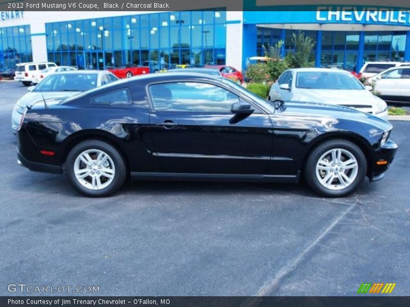 Black / Charcoal Black 2012 Ford Mustang V6 Coupe