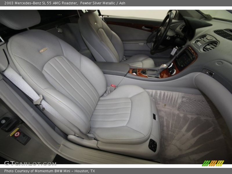  2003 SL 55 AMG Roadster Ash Interior