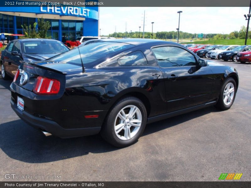 Black / Charcoal Black 2012 Ford Mustang V6 Coupe