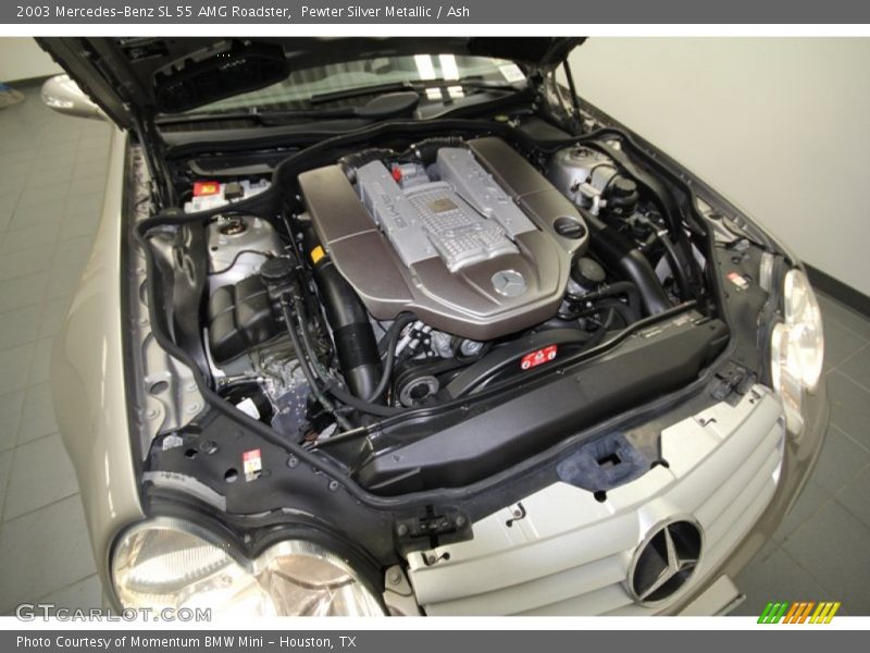  2003 SL 55 AMG Roadster Engine - 5.4 Liter AMG Supercharged SOHC 24-Valve V8