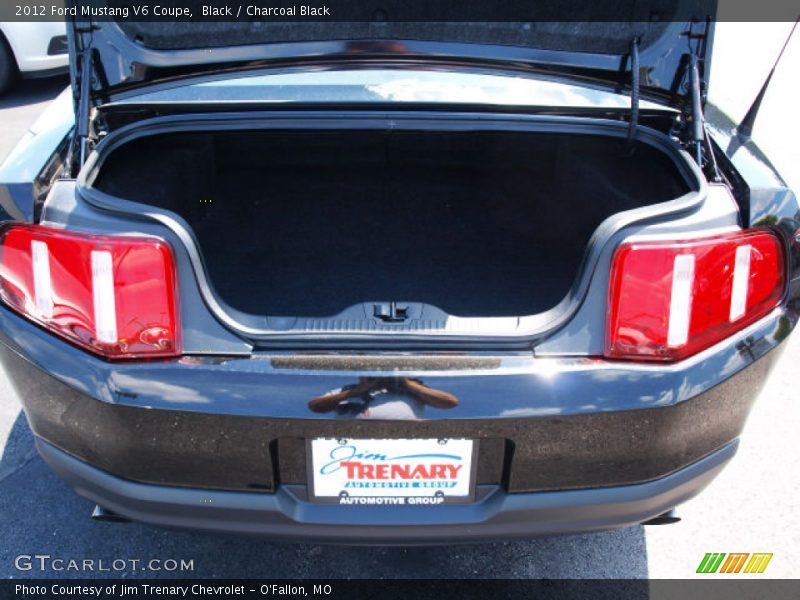 Black / Charcoal Black 2012 Ford Mustang V6 Coupe