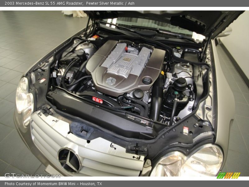  2003 SL 55 AMG Roadster Engine - 5.4 Liter AMG Supercharged SOHC 24-Valve V8