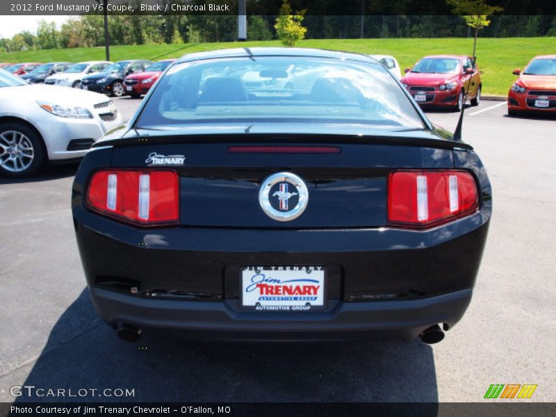 Black / Charcoal Black 2012 Ford Mustang V6 Coupe