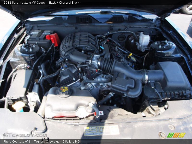 Black / Charcoal Black 2012 Ford Mustang V6 Coupe