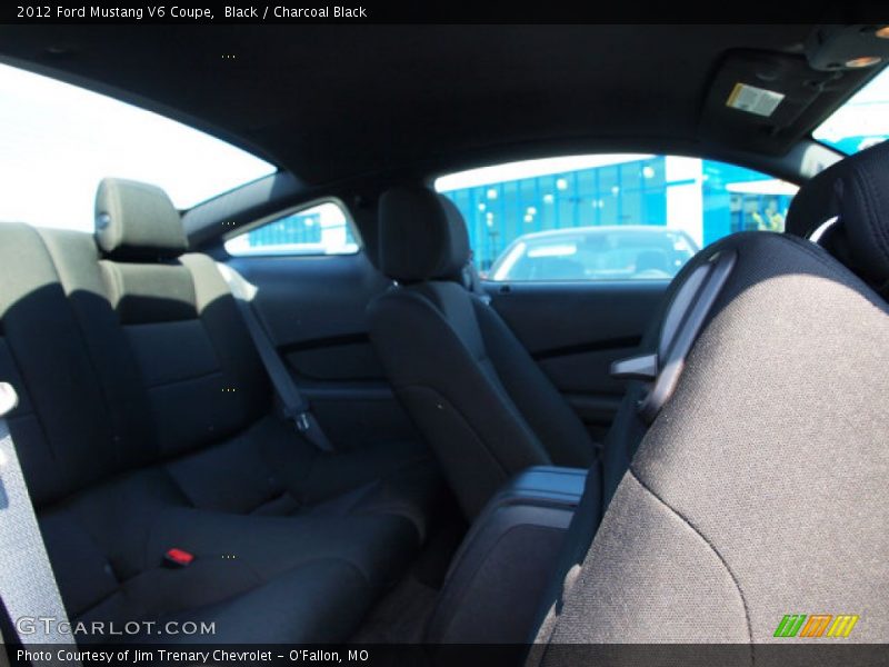 Black / Charcoal Black 2012 Ford Mustang V6 Coupe