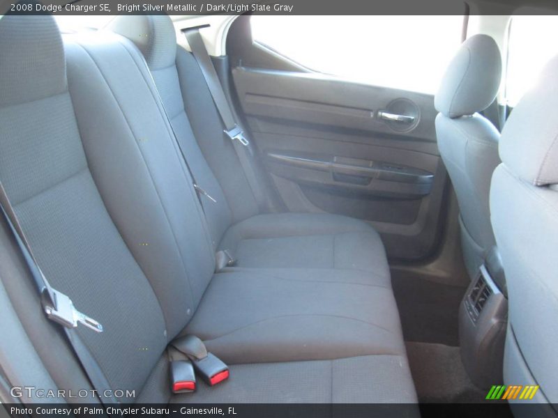 Bright Silver Metallic / Dark/Light Slate Gray 2008 Dodge Charger SE