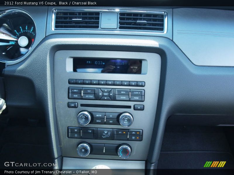 Black / Charcoal Black 2012 Ford Mustang V6 Coupe