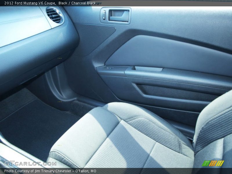 Black / Charcoal Black 2012 Ford Mustang V6 Coupe