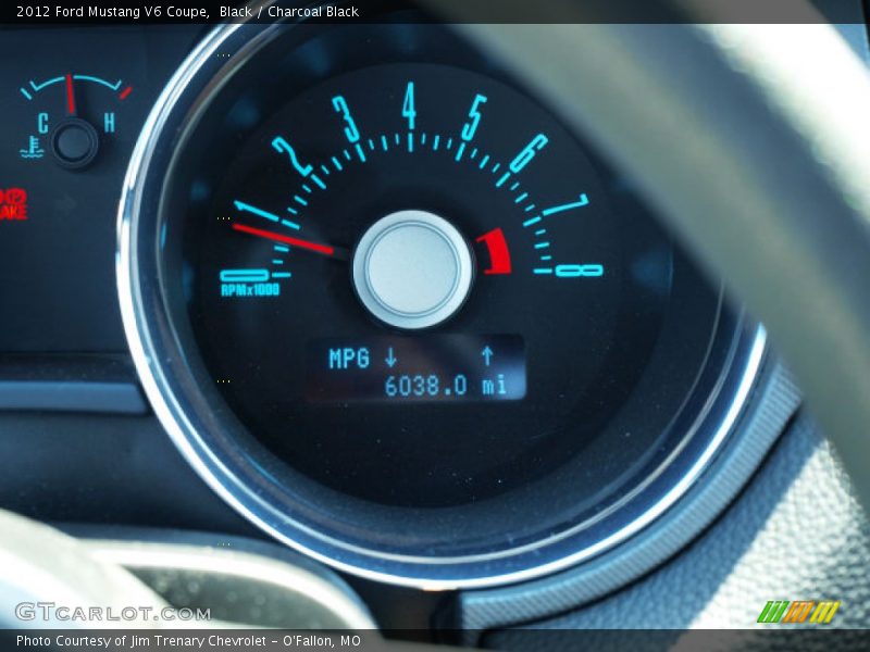 Black / Charcoal Black 2012 Ford Mustang V6 Coupe