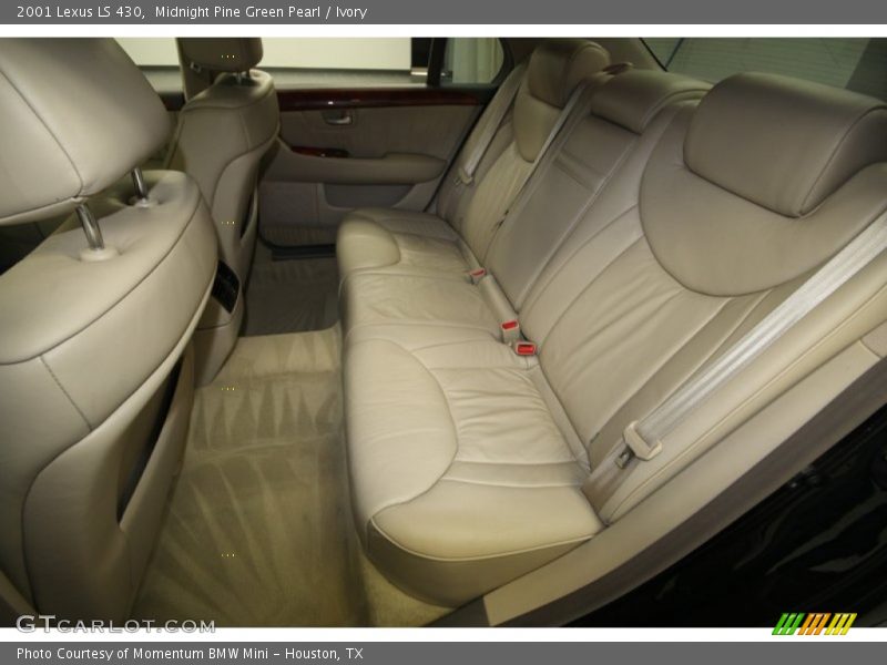 Rear Seat of 2001 LS 430