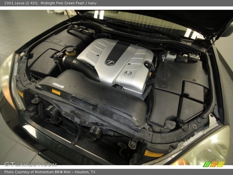  2001 LS 430 Engine - 4.3 Liter DOHC 32 Valve VVT-i V8