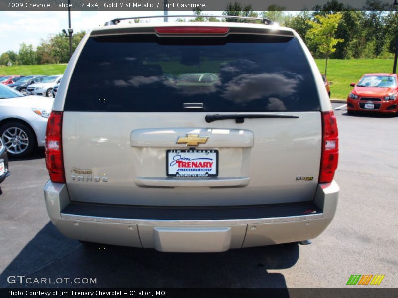 Gold Mist Metallic / Light Cashmere 2009 Chevrolet Tahoe LTZ 4x4