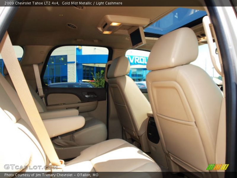 Gold Mist Metallic / Light Cashmere 2009 Chevrolet Tahoe LTZ 4x4