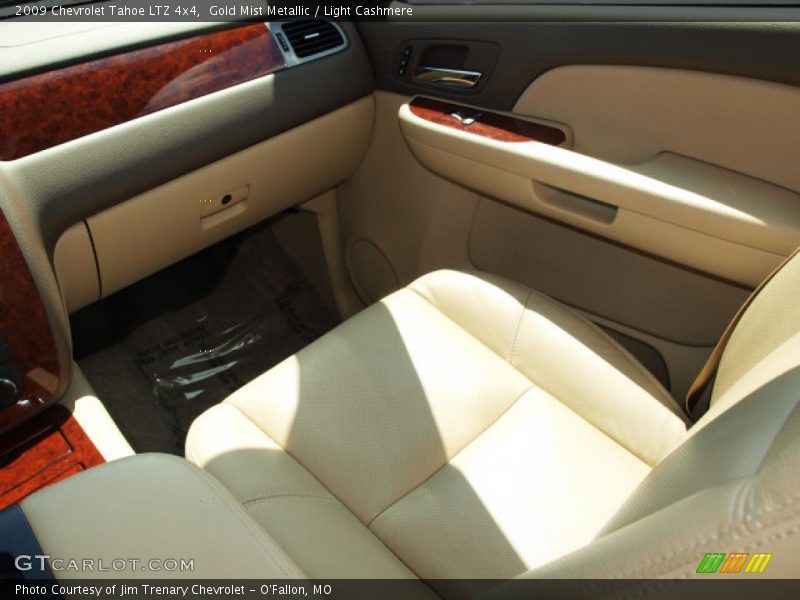Gold Mist Metallic / Light Cashmere 2009 Chevrolet Tahoe LTZ 4x4