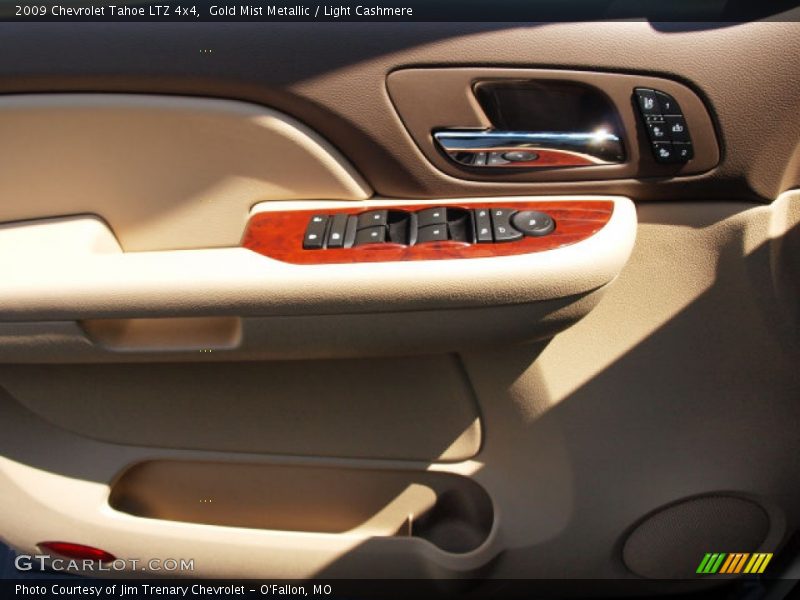 Gold Mist Metallic / Light Cashmere 2009 Chevrolet Tahoe LTZ 4x4