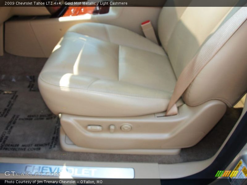 Gold Mist Metallic / Light Cashmere 2009 Chevrolet Tahoe LTZ 4x4