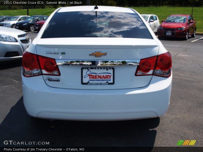 Summit White / Jet Black 2011 Chevrolet Cruze ECO