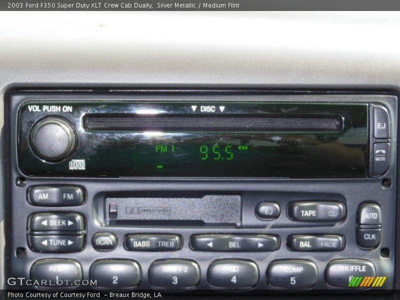 Silver Metallic / Medium Flint 2003 Ford F350 Super Duty XLT Crew Cab Dually