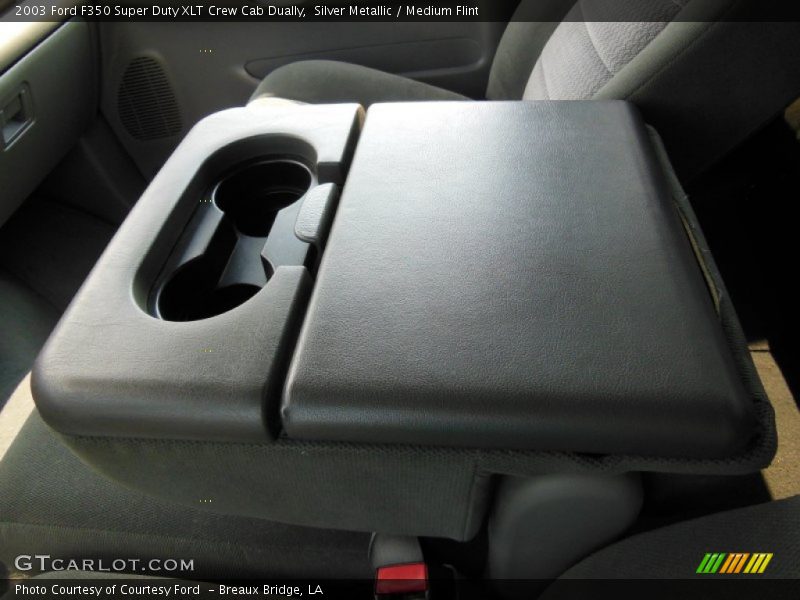 Silver Metallic / Medium Flint 2003 Ford F350 Super Duty XLT Crew Cab Dually