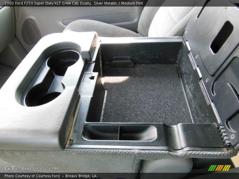 Silver Metallic / Medium Flint 2003 Ford F350 Super Duty XLT Crew Cab Dually