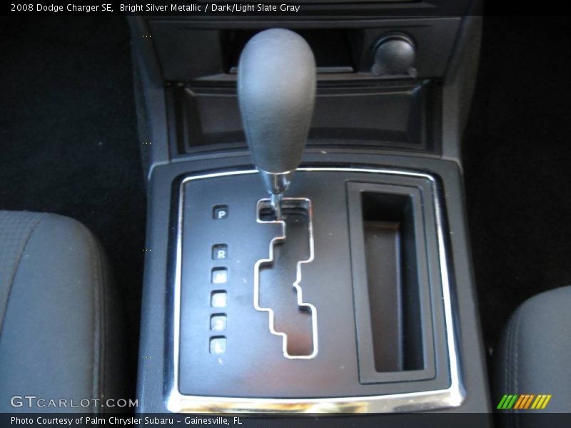 Bright Silver Metallic / Dark/Light Slate Gray 2008 Dodge Charger SE