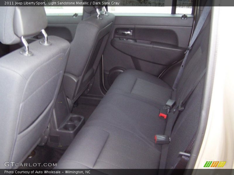 Light Sandstone Metallic / Dark Slate Gray 2011 Jeep Liberty Sport