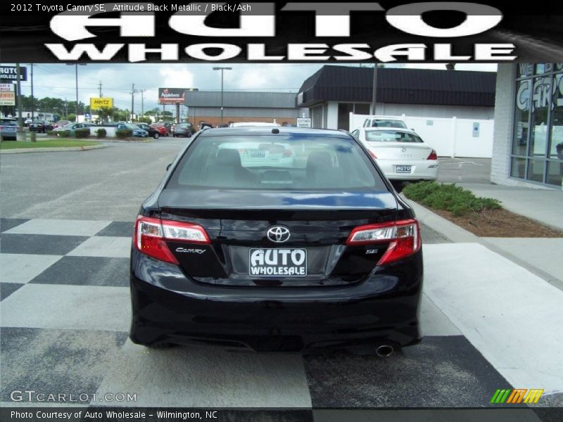 Attitude Black Metallic / Black/Ash 2012 Toyota Camry SE