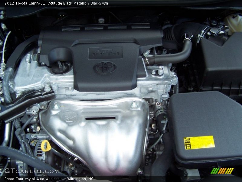 Attitude Black Metallic / Black/Ash 2012 Toyota Camry SE