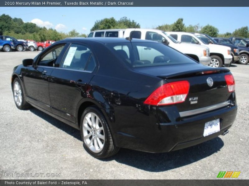Tuxedo Black Metallic / Dark Charcoal 2010 Mercury Milan I4 Premier