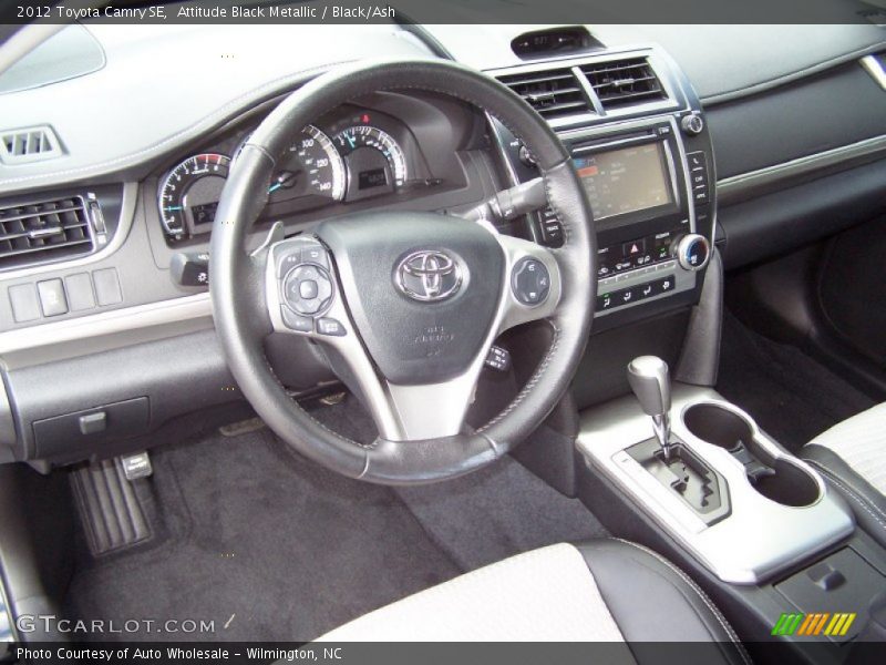 Attitude Black Metallic / Black/Ash 2012 Toyota Camry SE