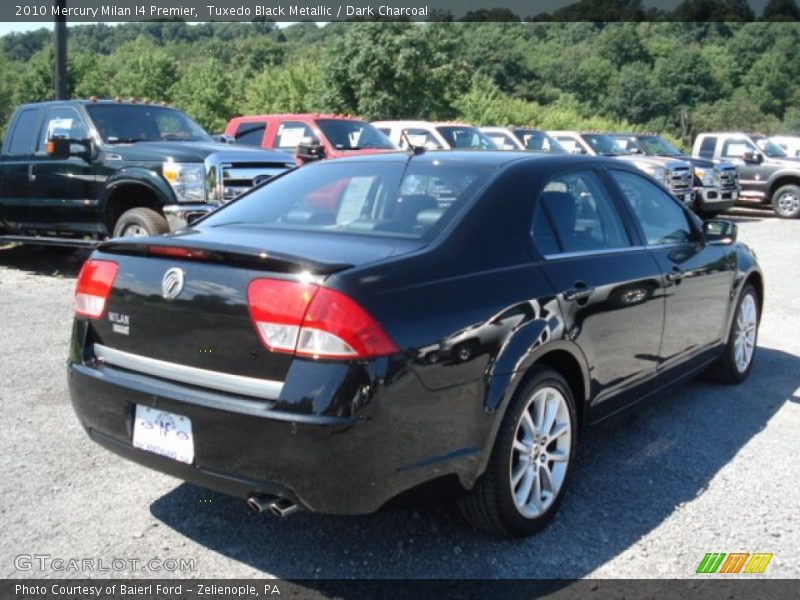 Tuxedo Black Metallic / Dark Charcoal 2010 Mercury Milan I4 Premier