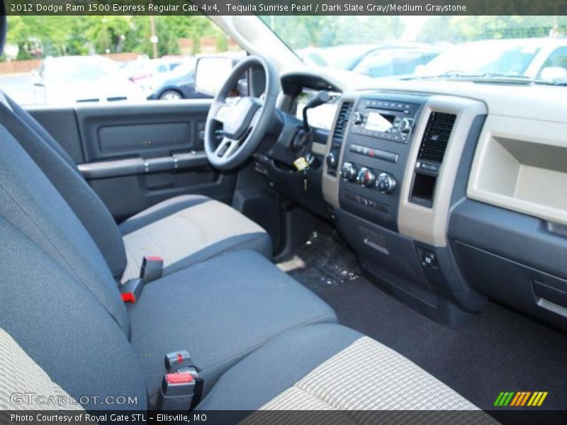 Tequila Sunrise Pearl / Dark Slate Gray/Medium Graystone 2012 Dodge Ram 1500 Express Regular Cab 4x4