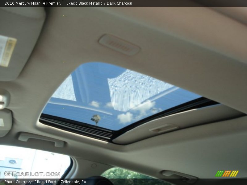 Tuxedo Black Metallic / Dark Charcoal 2010 Mercury Milan I4 Premier