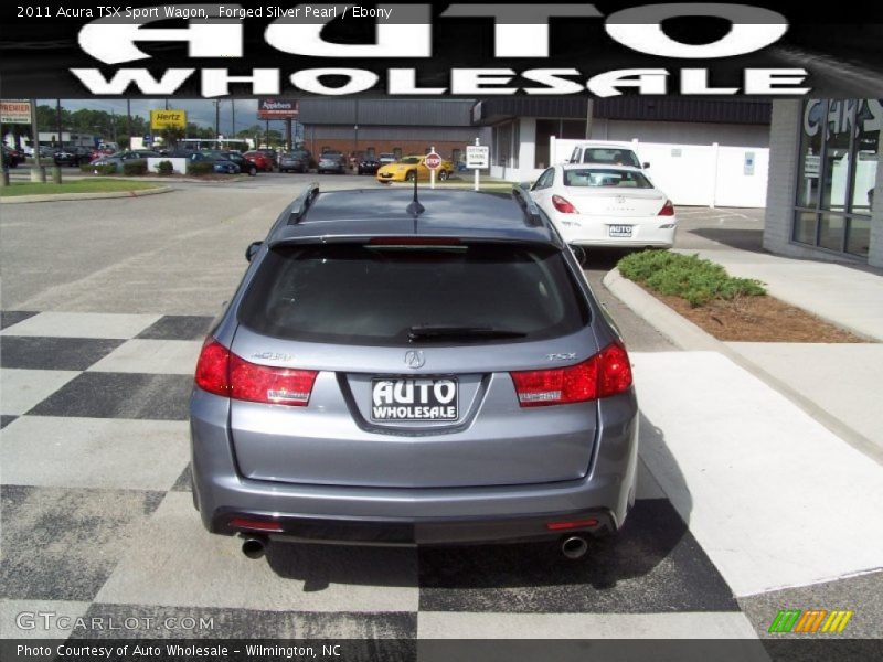 Forged Silver Pearl / Ebony 2011 Acura TSX Sport Wagon
