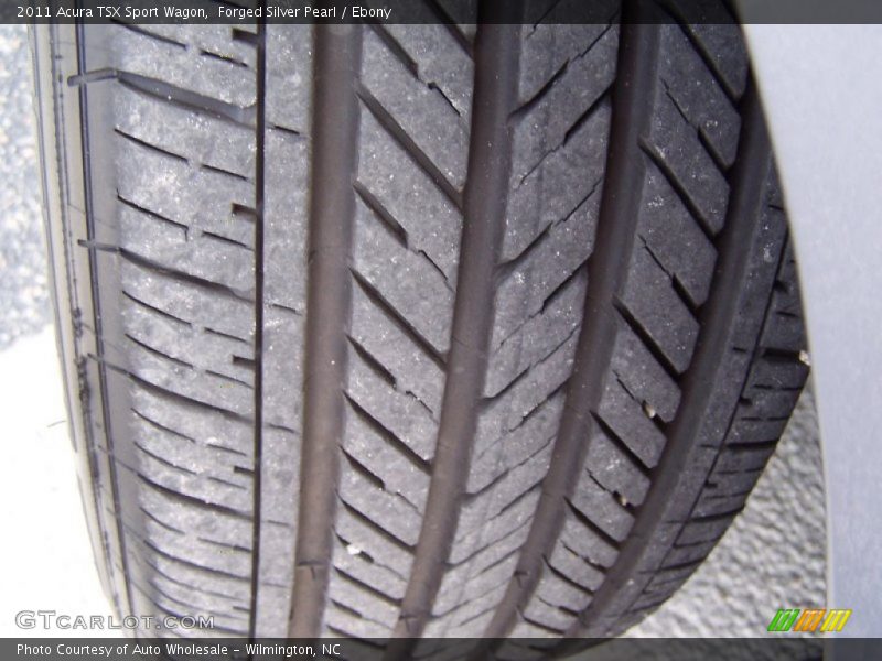 Forged Silver Pearl / Ebony 2011 Acura TSX Sport Wagon