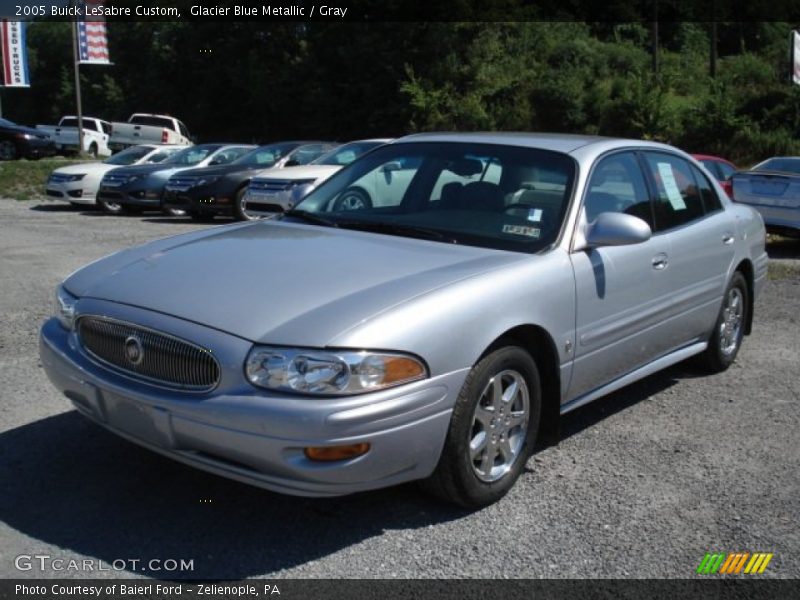 Glacier Blue Metallic / Gray 2005 Buick LeSabre Custom