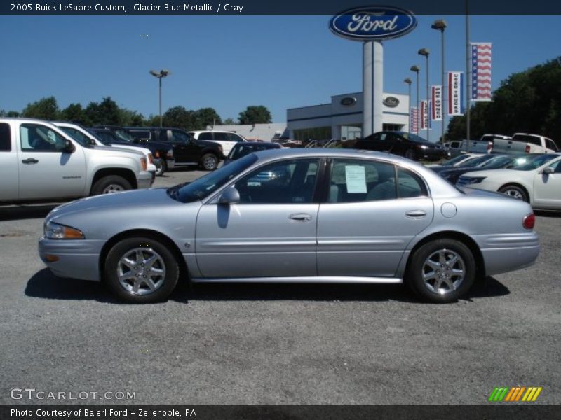 Glacier Blue Metallic / Gray 2005 Buick LeSabre Custom