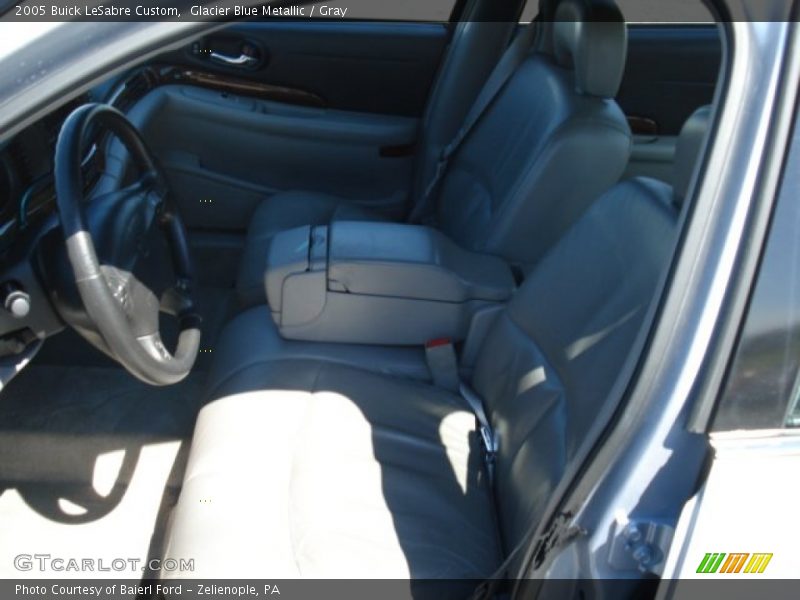 Glacier Blue Metallic / Gray 2005 Buick LeSabre Custom