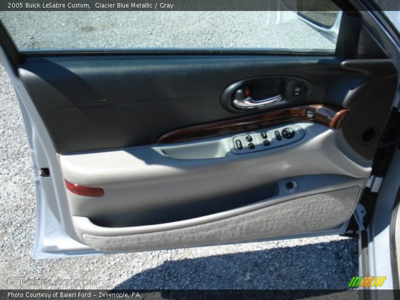 Glacier Blue Metallic / Gray 2005 Buick LeSabre Custom