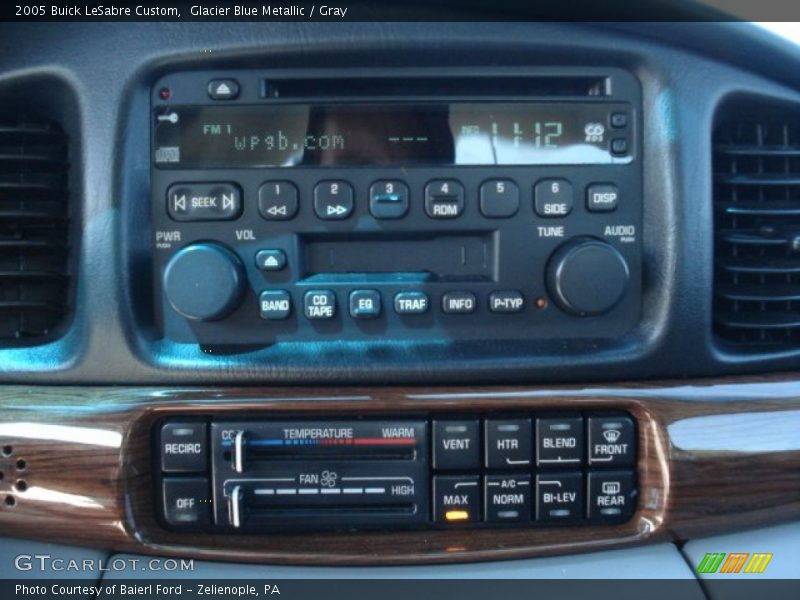 Glacier Blue Metallic / Gray 2005 Buick LeSabre Custom
