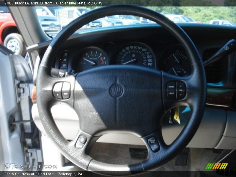 Glacier Blue Metallic / Gray 2005 Buick LeSabre Custom