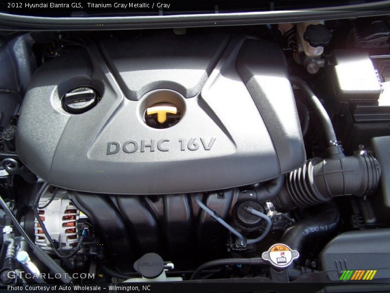 Titanium Gray Metallic / Gray 2012 Hyundai Elantra GLS
