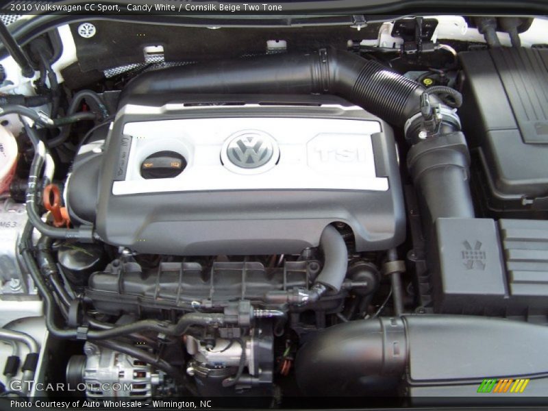 Candy White / Cornsilk Beige Two Tone 2010 Volkswagen CC Sport
